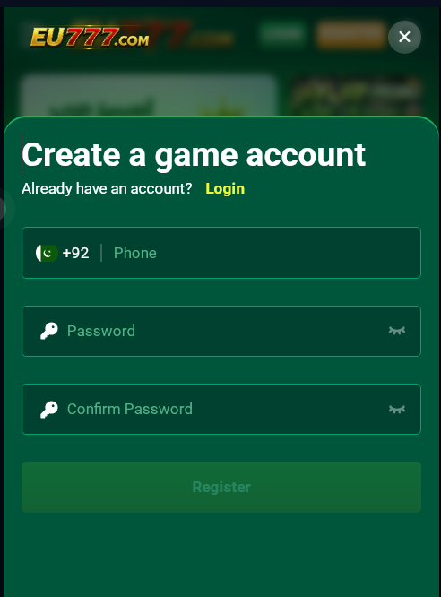 eu777 login